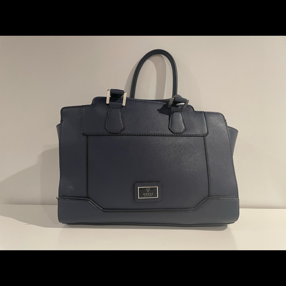 Navy Blue Guess Tote
